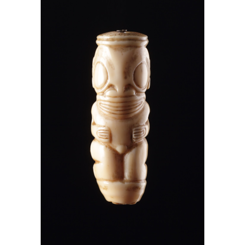 Marquesas Islands Whale Ivory Fan Handle ‘Ke’e’